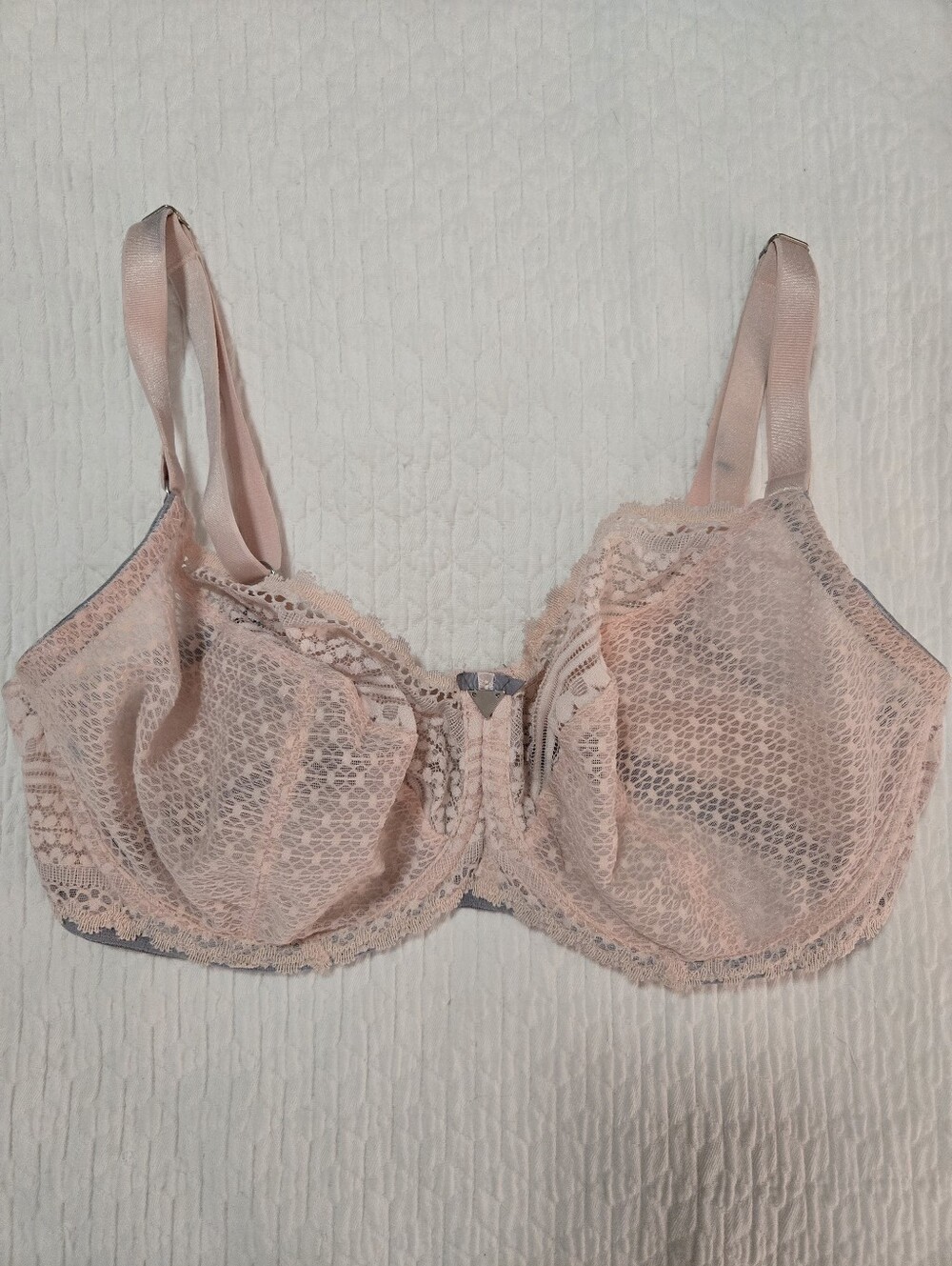 Freya 34G Pink Lace Bra